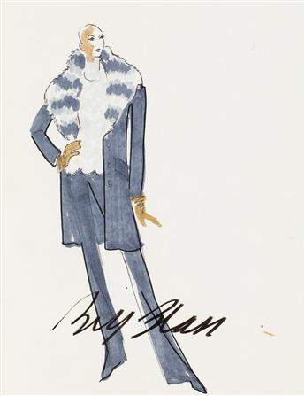 (FASHION) BILL BLASS. Outerwear.